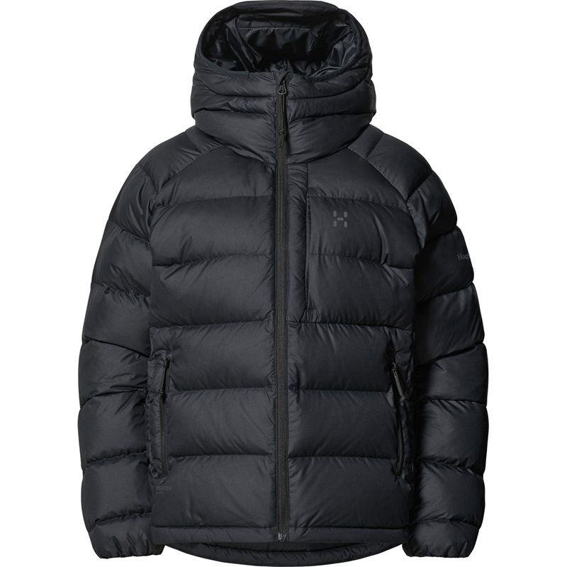 Hagl&ouml;fs Rosson Down Hood Women True Black - XL