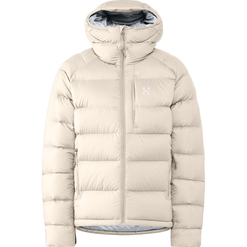 Hagl&ouml;fs Rosson Down Hood Women Chalk Beige - L