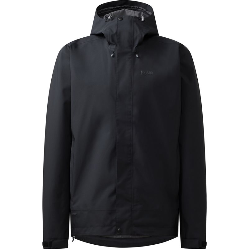 Hagl&ouml;fs Breeze Proof Jacket Men True Black - S