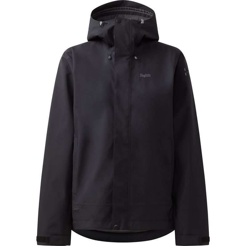 Hagl&ouml;fs Breeze Proof Jacket Women True Black - XS