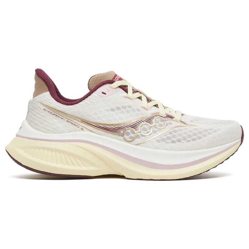 Saucony Endorphin Speed 5 Ivory/Maroon - 37,5