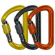 DMM Shadow Screwgate Colour Lime/Grey/Orange