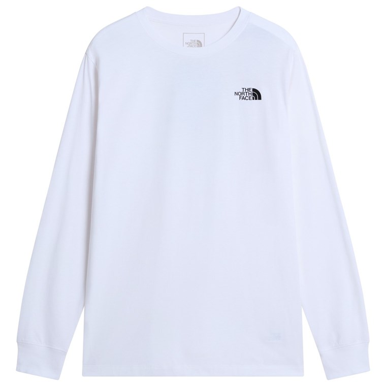 The North Face M Evolution Box Nse Regular Long Sleeve Tnf White