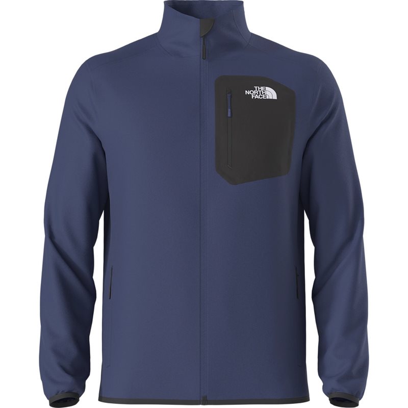 The North Face M Crest Full Zip Jacket Bold Blue/Tnf Black - S