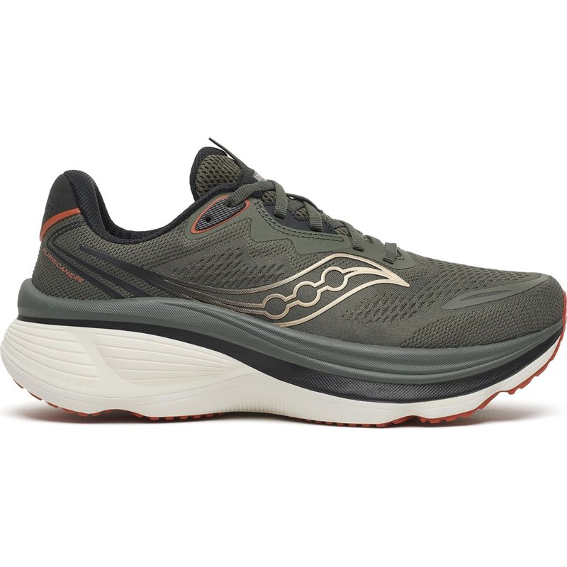 Saucony Hurricane 26 Fatigue/Black - 44,5