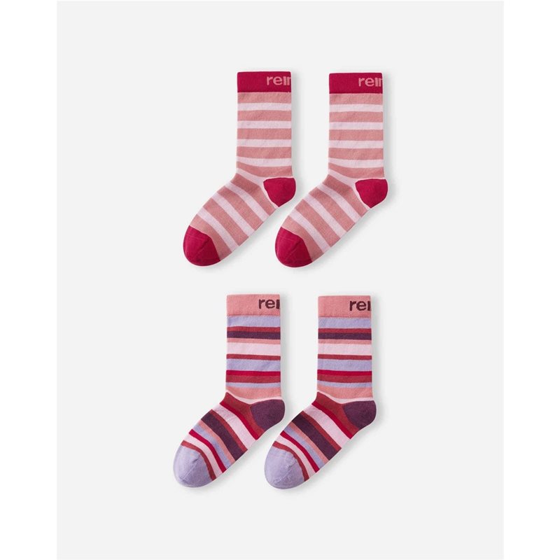 Reima Socks Parit 2-pack Rose Blush