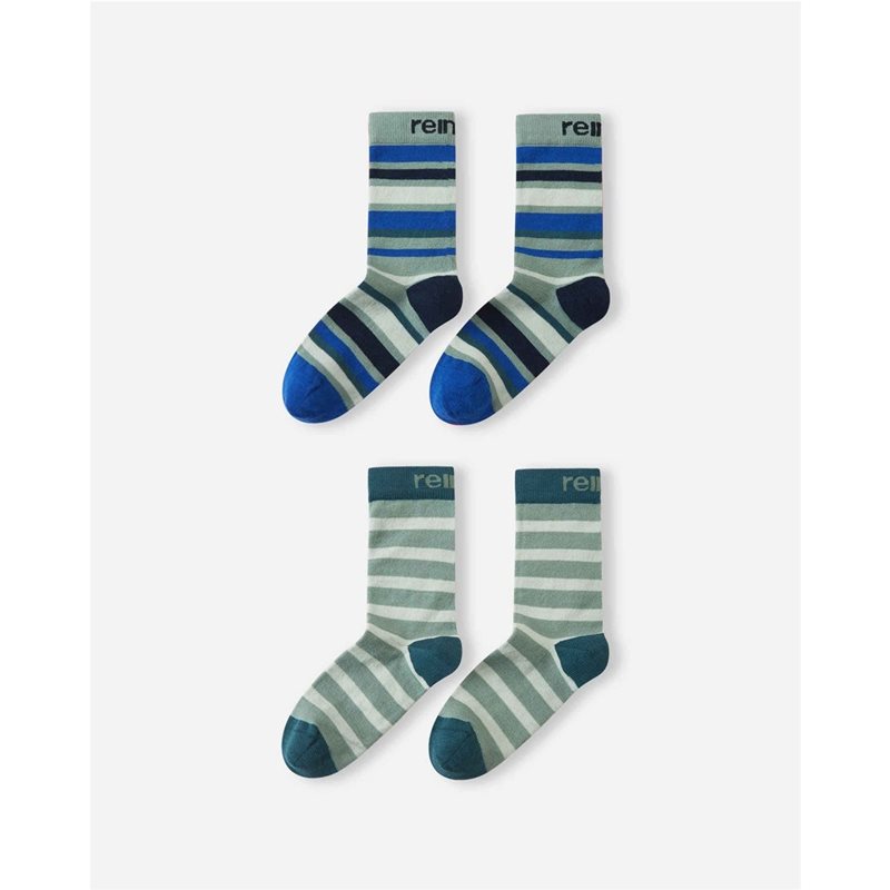 Reima Socks Parit 2-pack Stone Green