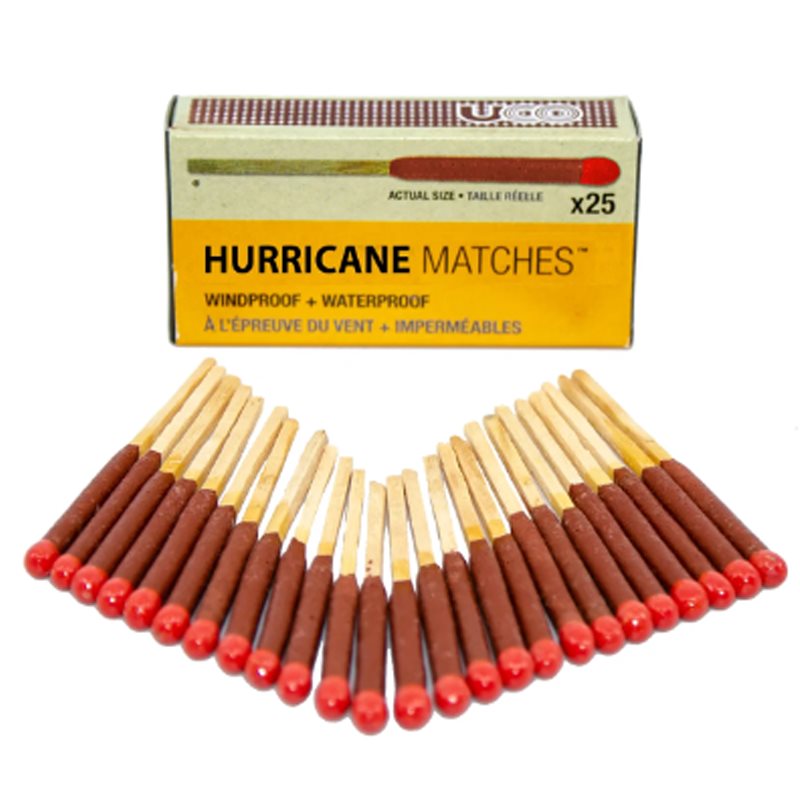 UCO Hurricane Matches - 25 matches