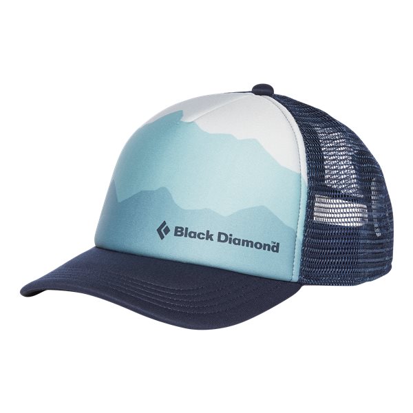 Black Diamond W Trucker Hat Eclipse/Ice Blue