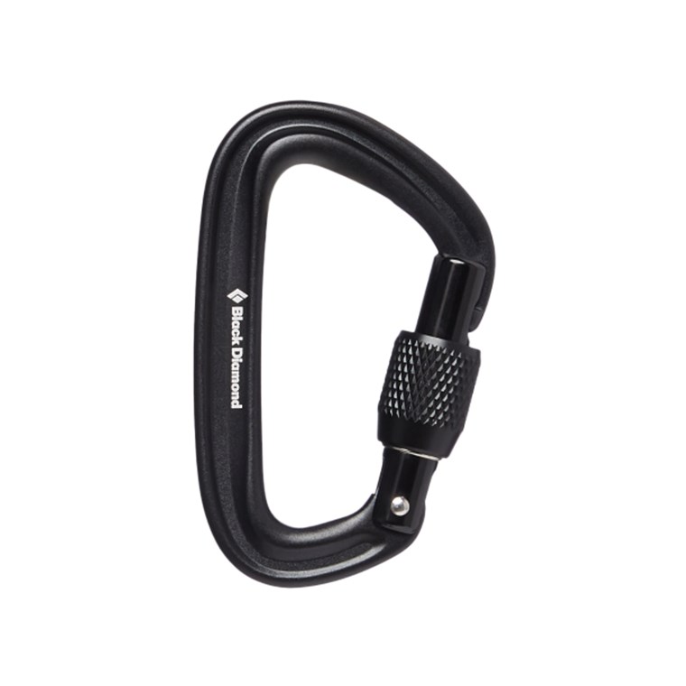 Black Diamond Liteforge Screwgate Carabiner Black