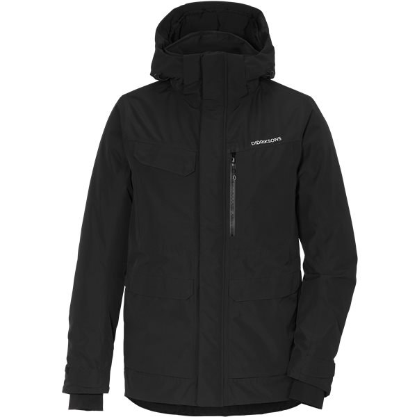 Didriksons Sebastian Unisex Jacket 3 Black