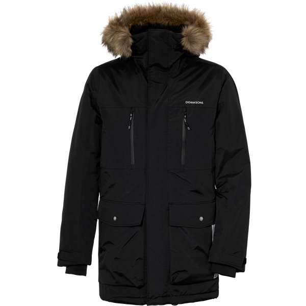 Didriksons Fredrik Unisex Parka Black