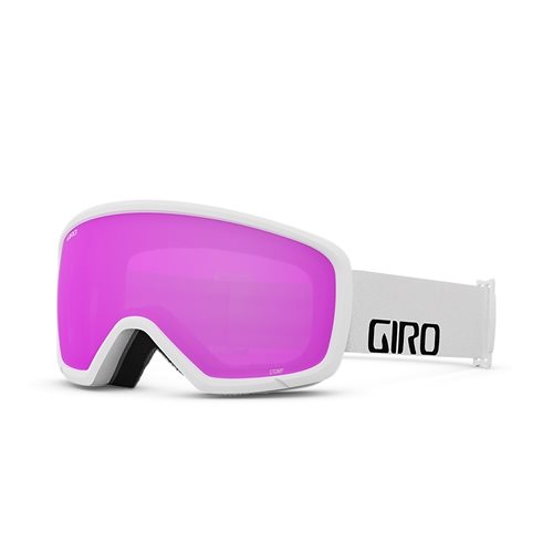 Giro Stomp White Wordmark Ambr Pnk