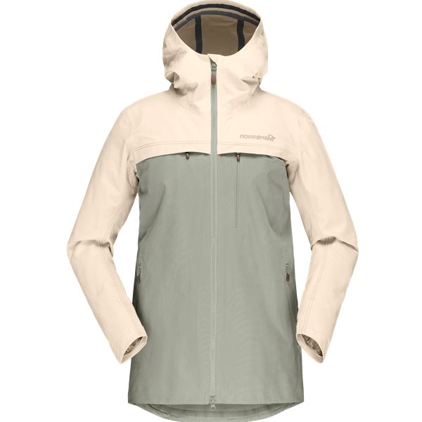 Norrøna Svalbard Cotton Jacket (w) Ecru/Sandstone