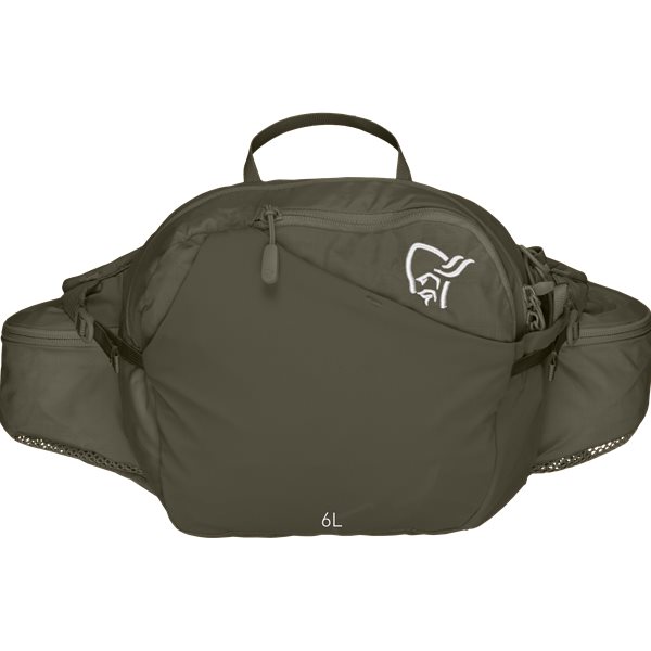 Norrøna Femund Econyl70 6L Hip Pack Olive Night