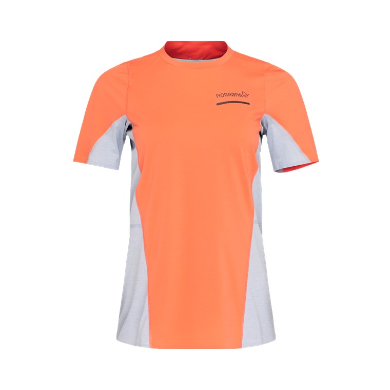 Norrøna Senja Equaliser Lightweight T-Shirt W's Flamingo