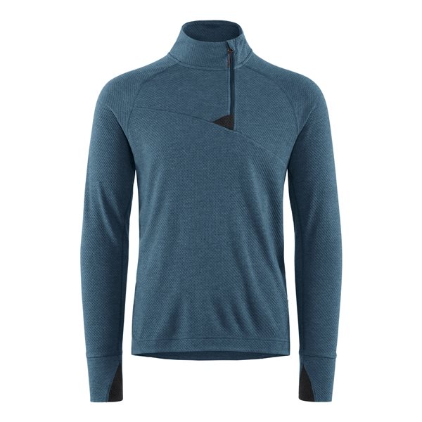 Klättermusen Huge 1/2 Zip Sweater M’s Monkshood Blue
