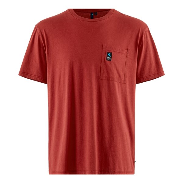 Klättermusen Runa Pocket SS Tee M’s Rose Red