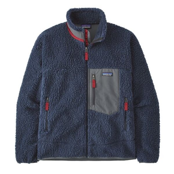 Patagonia M’s Classic Retro-X Jkt New Navy W/Wax Red