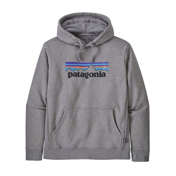 Patagonia M’s P-6 Logo Uprisal Hoodydy Gravel Heather
