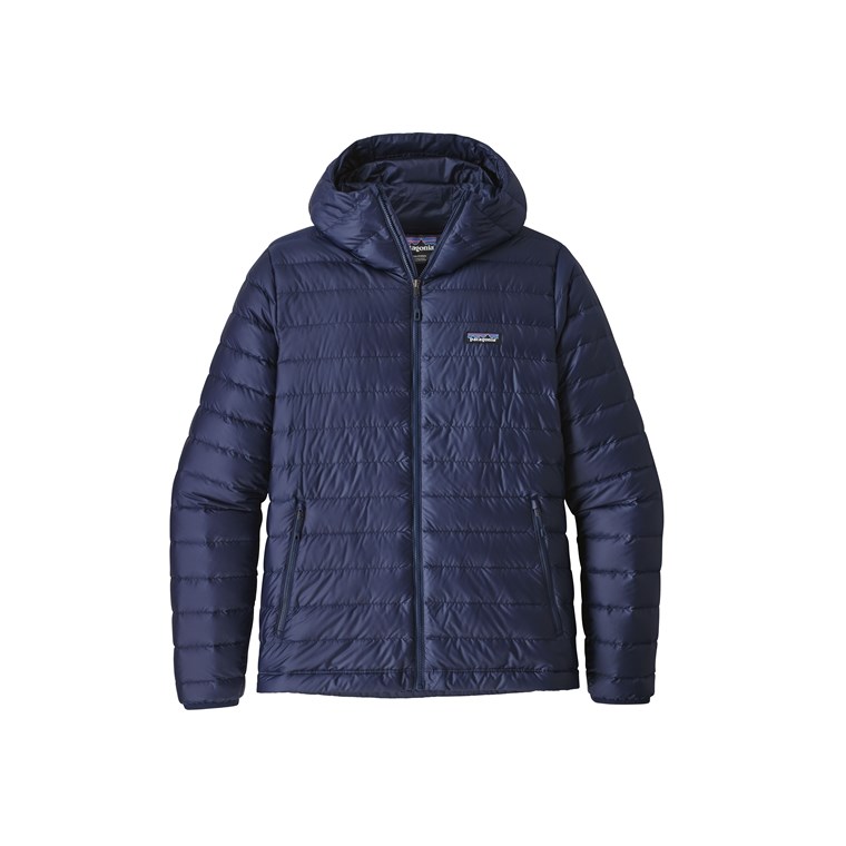 Patagonia M's Down Sweater Hoody Classic Navy