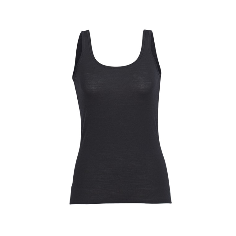 Icebreaker W Siren Tank Black