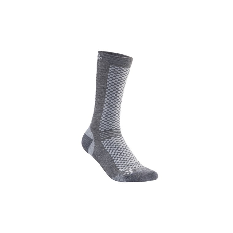 Craft Core Warm Mid 2-Pack Sock Granite/Platinum
