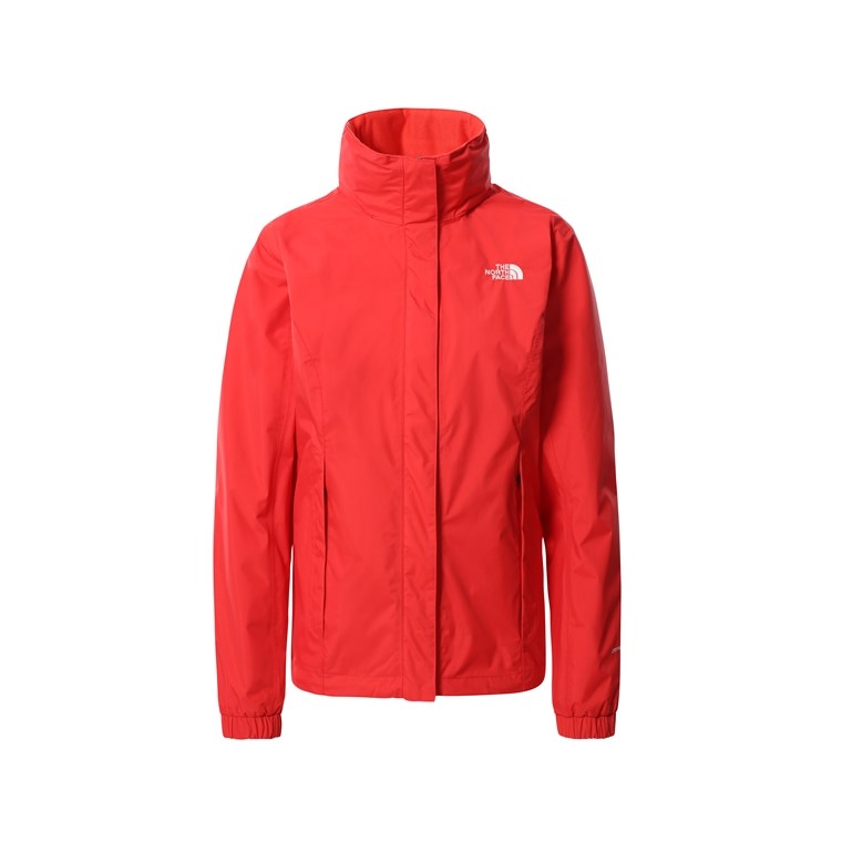 The North Face W Resolve Jacket - Eu Horizon Red