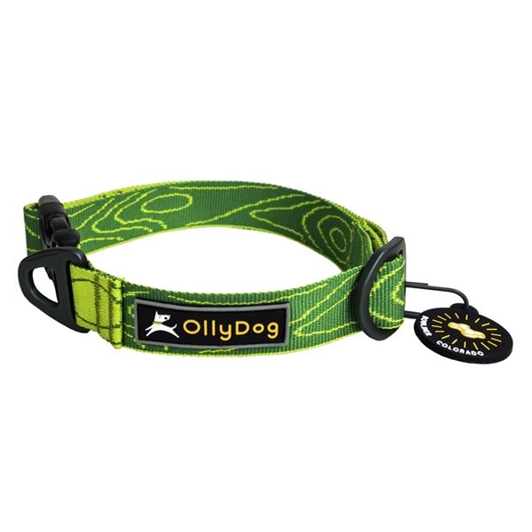 OllyDog Flagstaff Collar Sage Bark