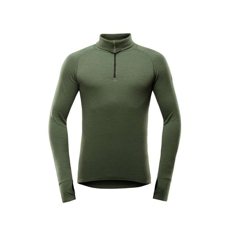 Devold Expedition Merino 235 Z.Neck Man Forest