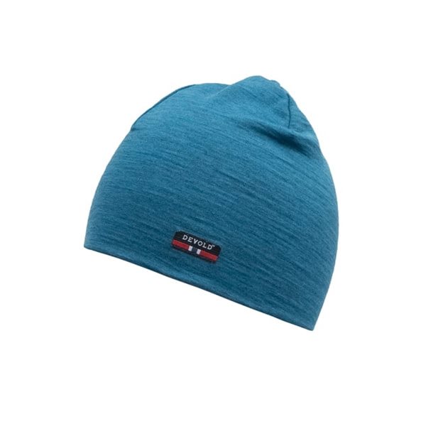 Breeze Merino 150 Beanie Blue Melange 58