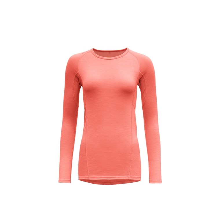 Devold Running Woman Shirt Coral
