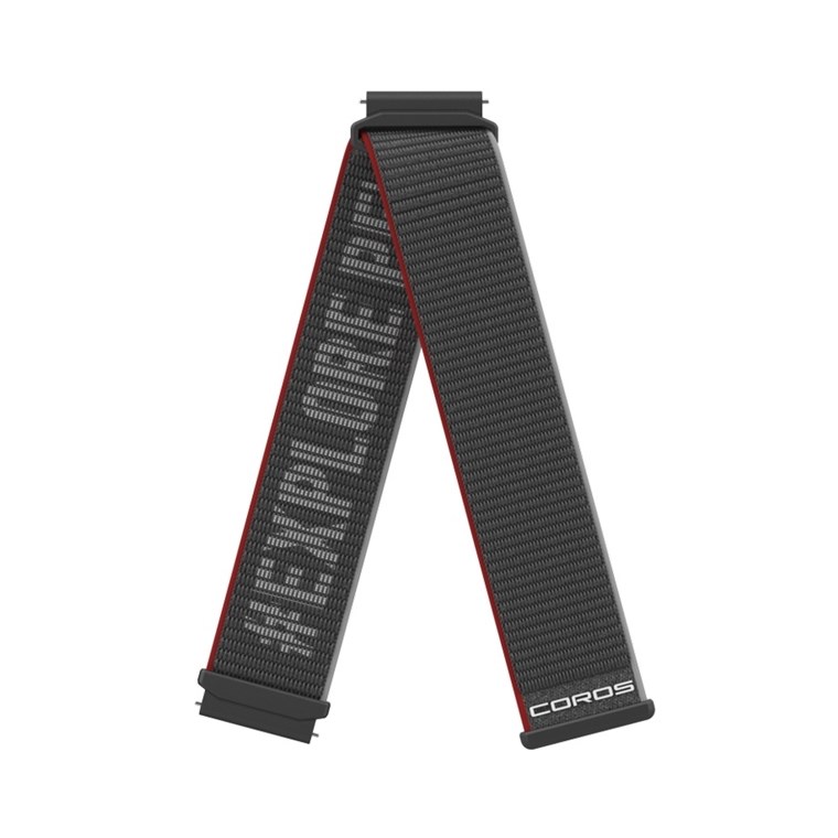 Coros Acc Band Nylon Apex 2 Pro. Black Black