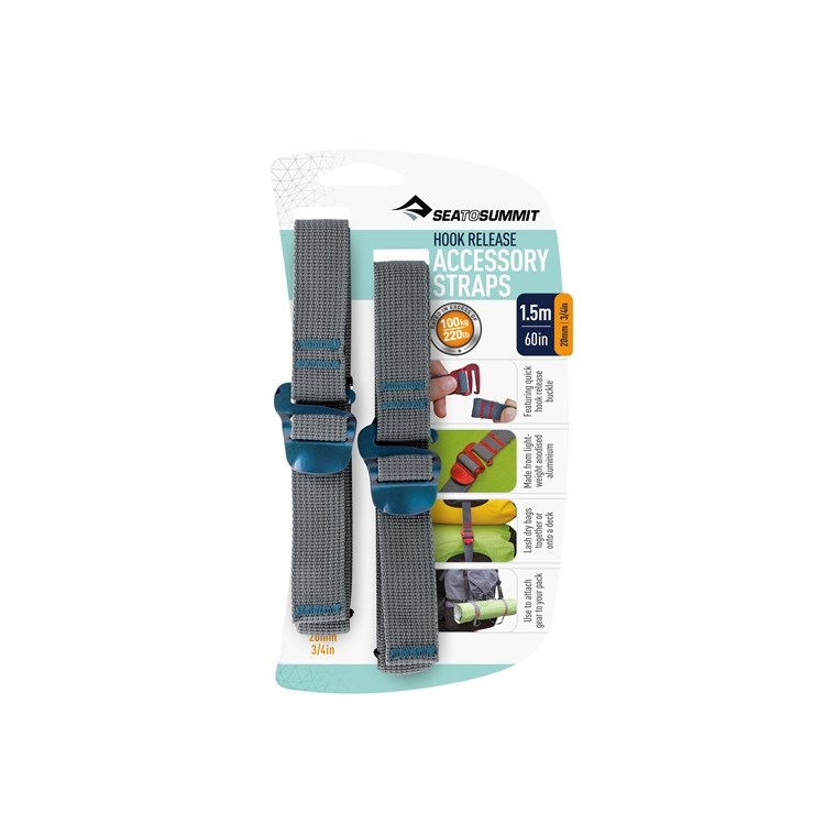 Sea to Summit Accessory Strap with hook 20 mm, 1.5 m