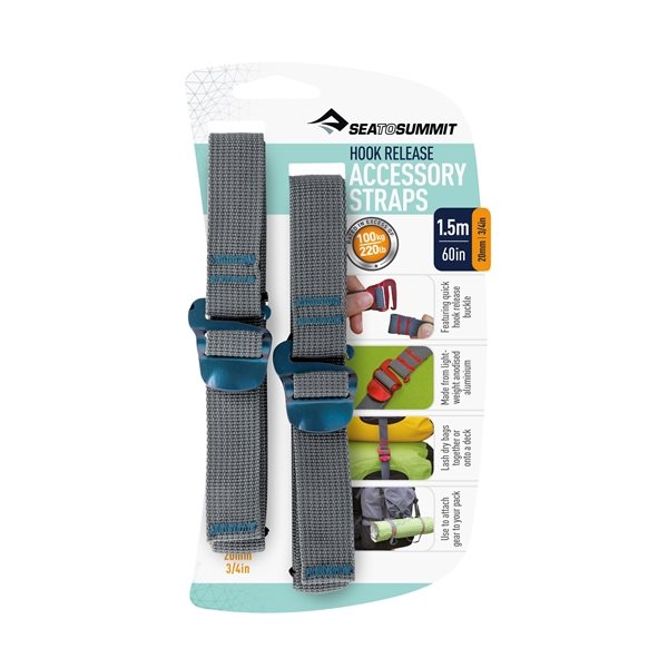 Sea to Summit Accessory Strap with hook 20 mm 1.5 m