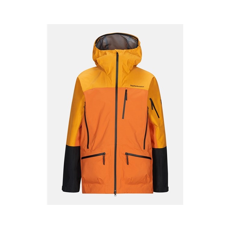 Peak Performance M Vislight Pro Jacket Orange Altitude