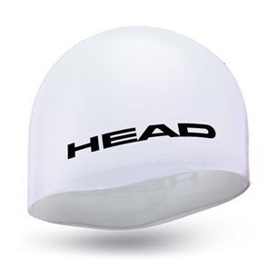 Head Cap Silicone Moulded White