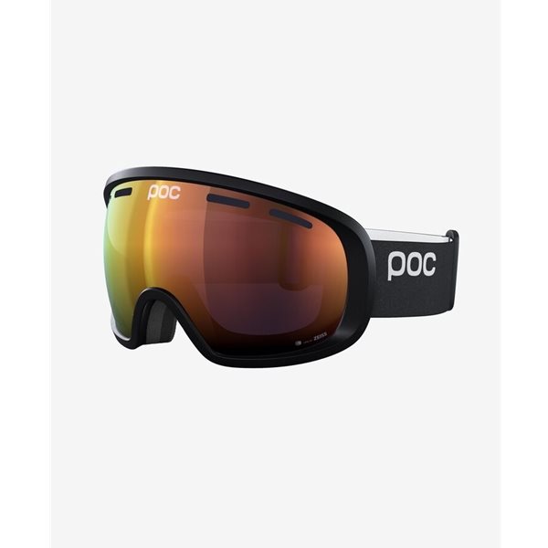 POC Fovea Clarity Uranium Black/Spektris Orange