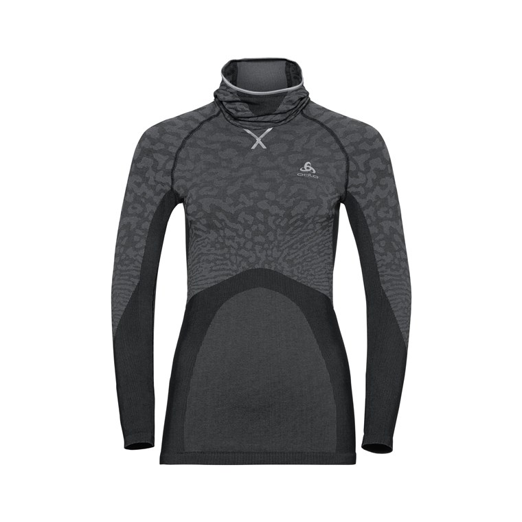 Odlo W's Bl Top With Facemask L /S Blackcomb