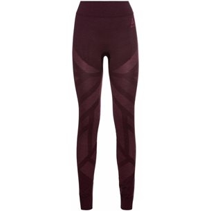 Odlo Kinship Warm Bl Bottom Long Women Winetasting Melange