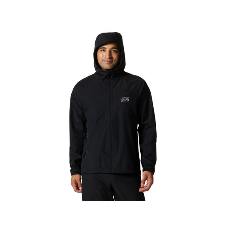 Mountain Hardwear Mens Exposure/2T Gore-Tex Paclite® Jacket Black