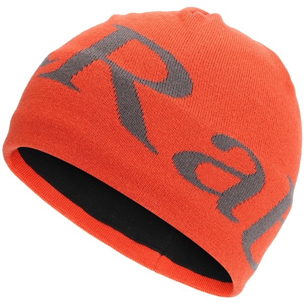 Rab Logo Beanie Firecracker/Graphene