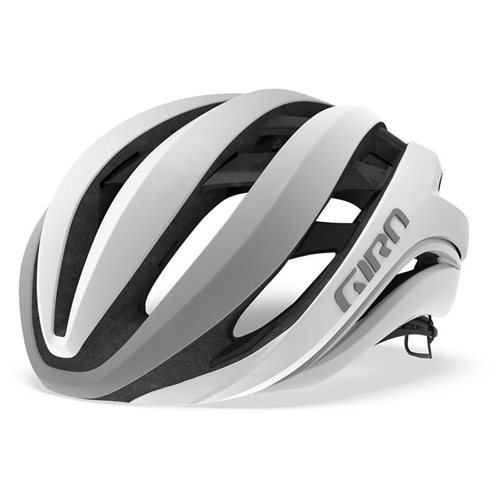 Giro Cykelhjälm Racer Aether Mips Mat White Silver