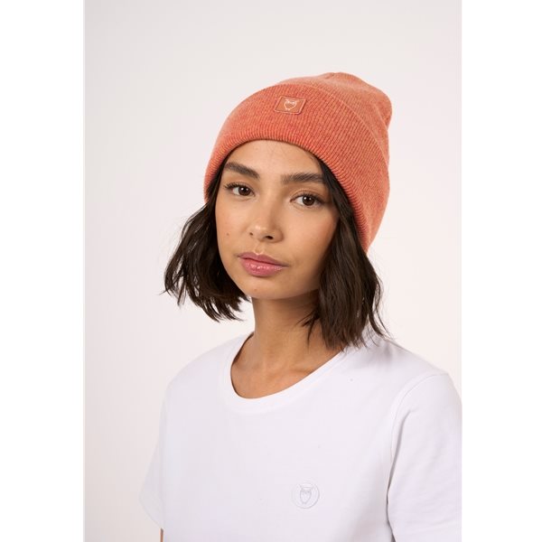 KnowledgeCotton Apparel Organic Wool Beanie – Gots Autumn Leaf