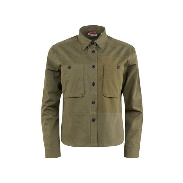 KnowledgeCotton Apparel Outdoor Twill Shirt – Gots/Vegan Burned Olive