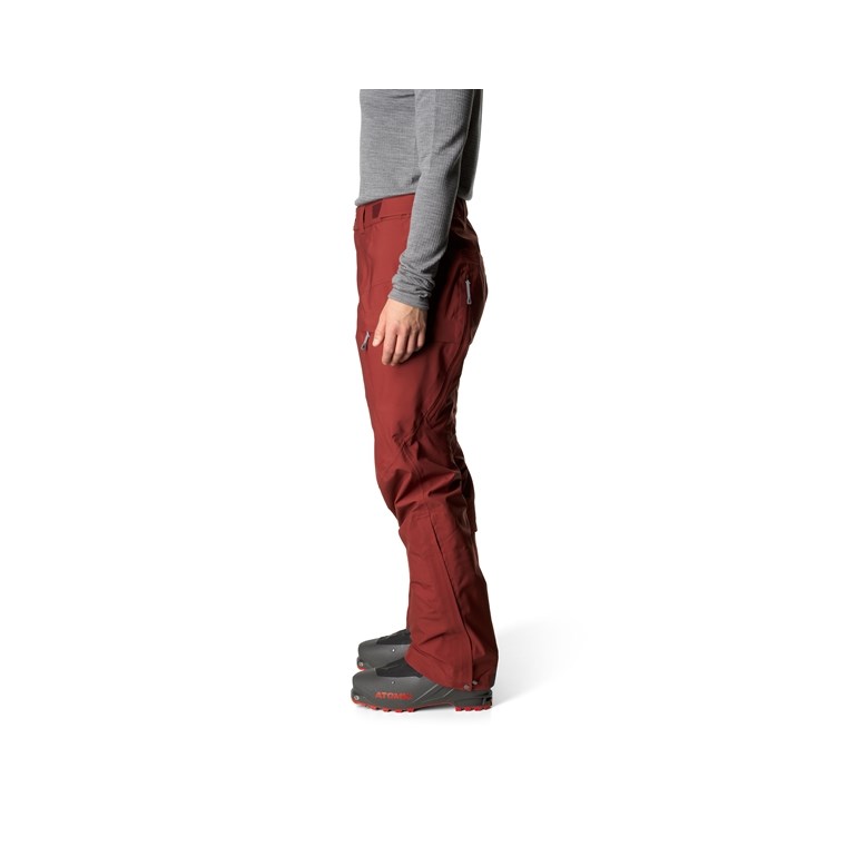 Shoppa Houdini W's Rollercoaster Pants Deep Red - Addnature
