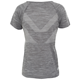 The North Face Women's Impendor Seamless Tee Tnf Black White Heather