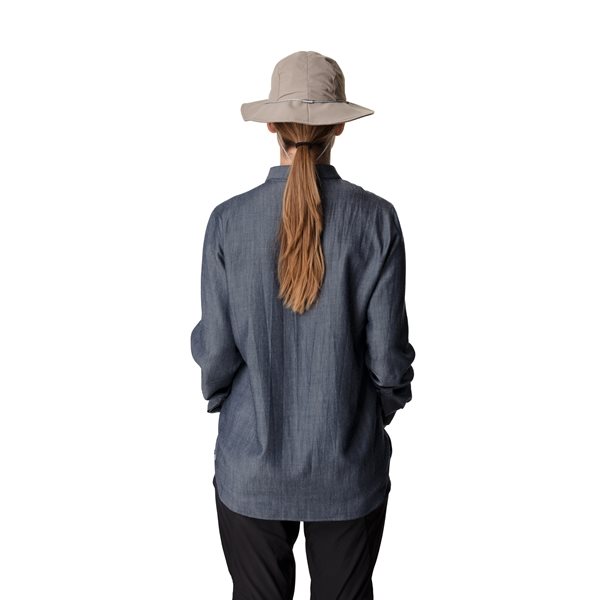 Shoppa Houdini W's Out And About Shirt Blue Illusion - Addnature