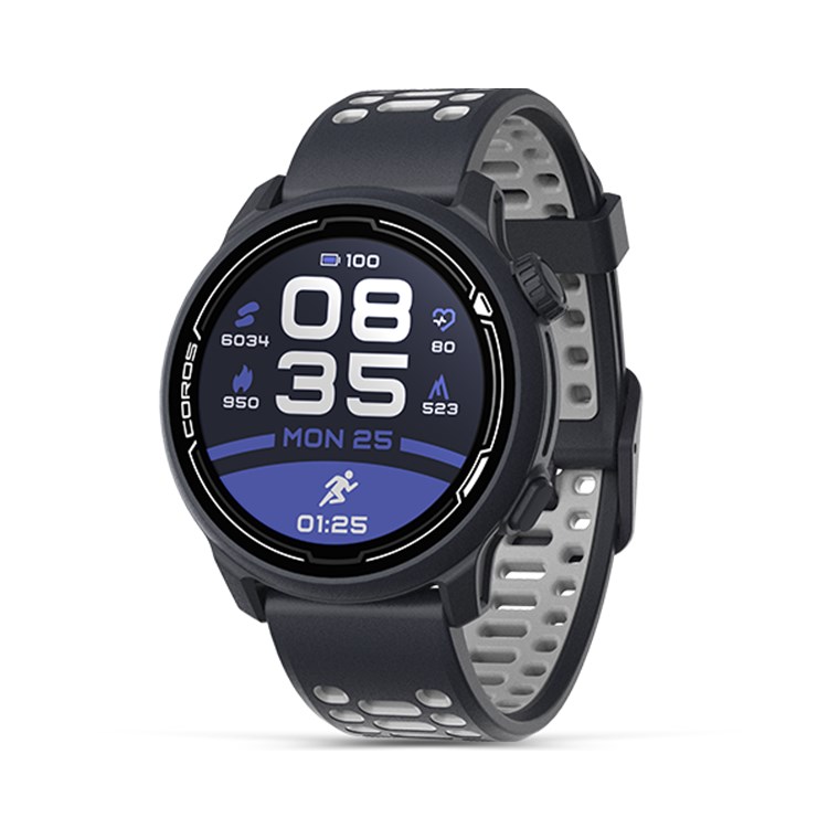 Coros Pace 2 Dark Navy With Silicone Band