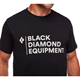 Black Diamond M Stacked Logo SS Tee